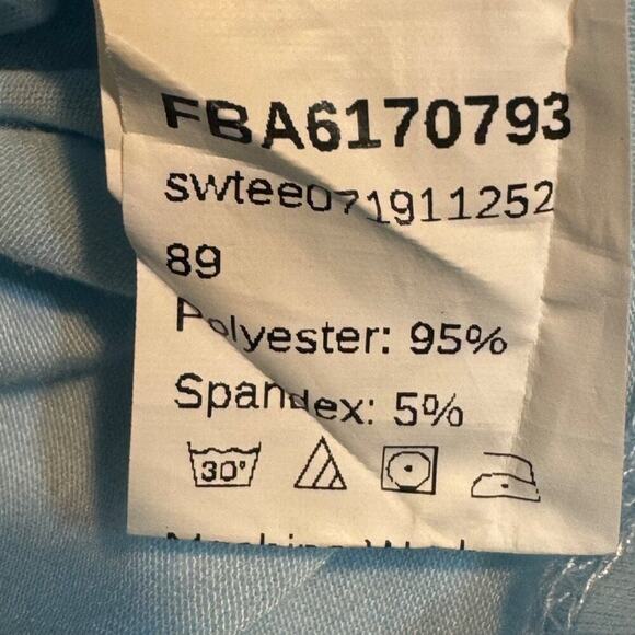 Crop Top Short Roll Sleeve Polyester Spandex XS 5 FOR $25 ๐ต ๐ฒ - Picture 5 of 5